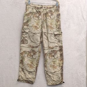LIRX Women's Nylon Camo‎ Hunting Lightweight Cargo Pants Size M